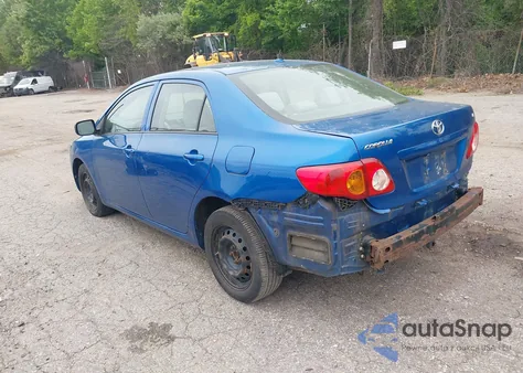 2010 Toyota Corolla Le z USA, uszkodzony, nr VIN JTDBU4EE0A9108222